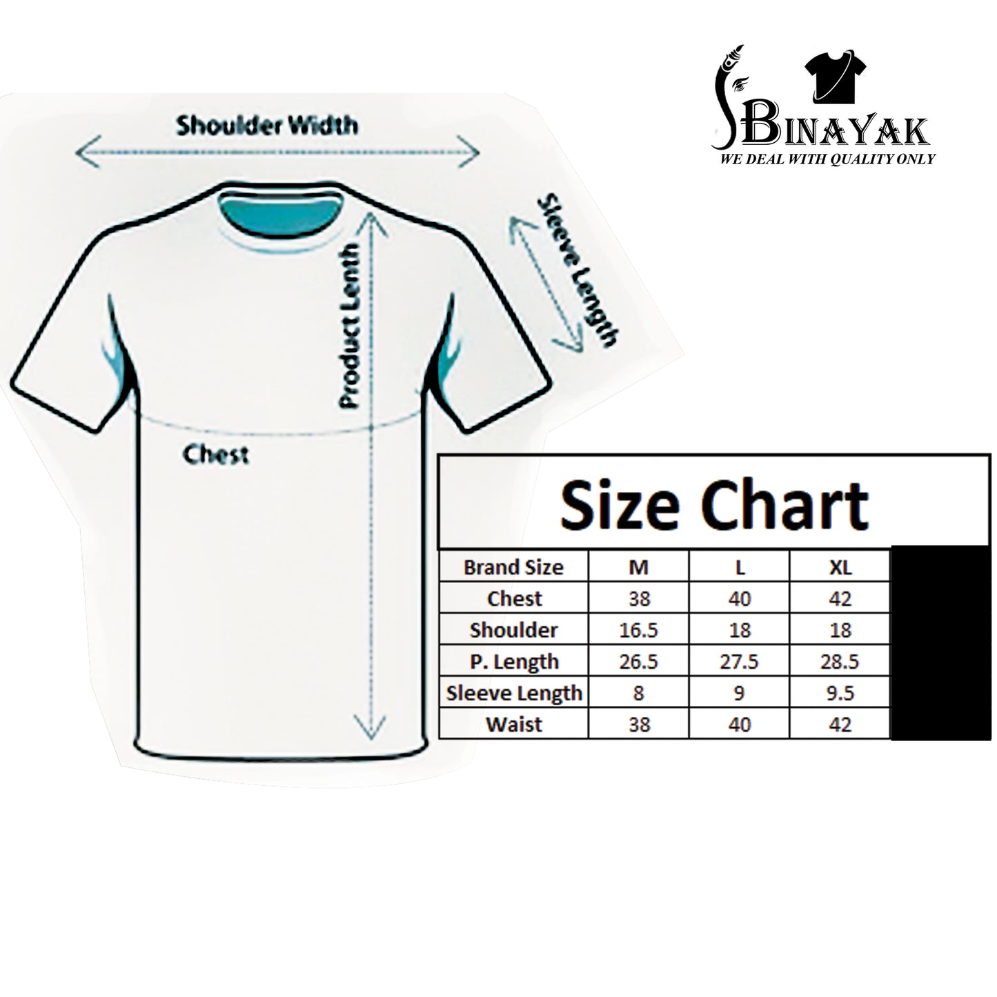 Premium 100% Cotton Alphabet Print T-Shirts for Men - K