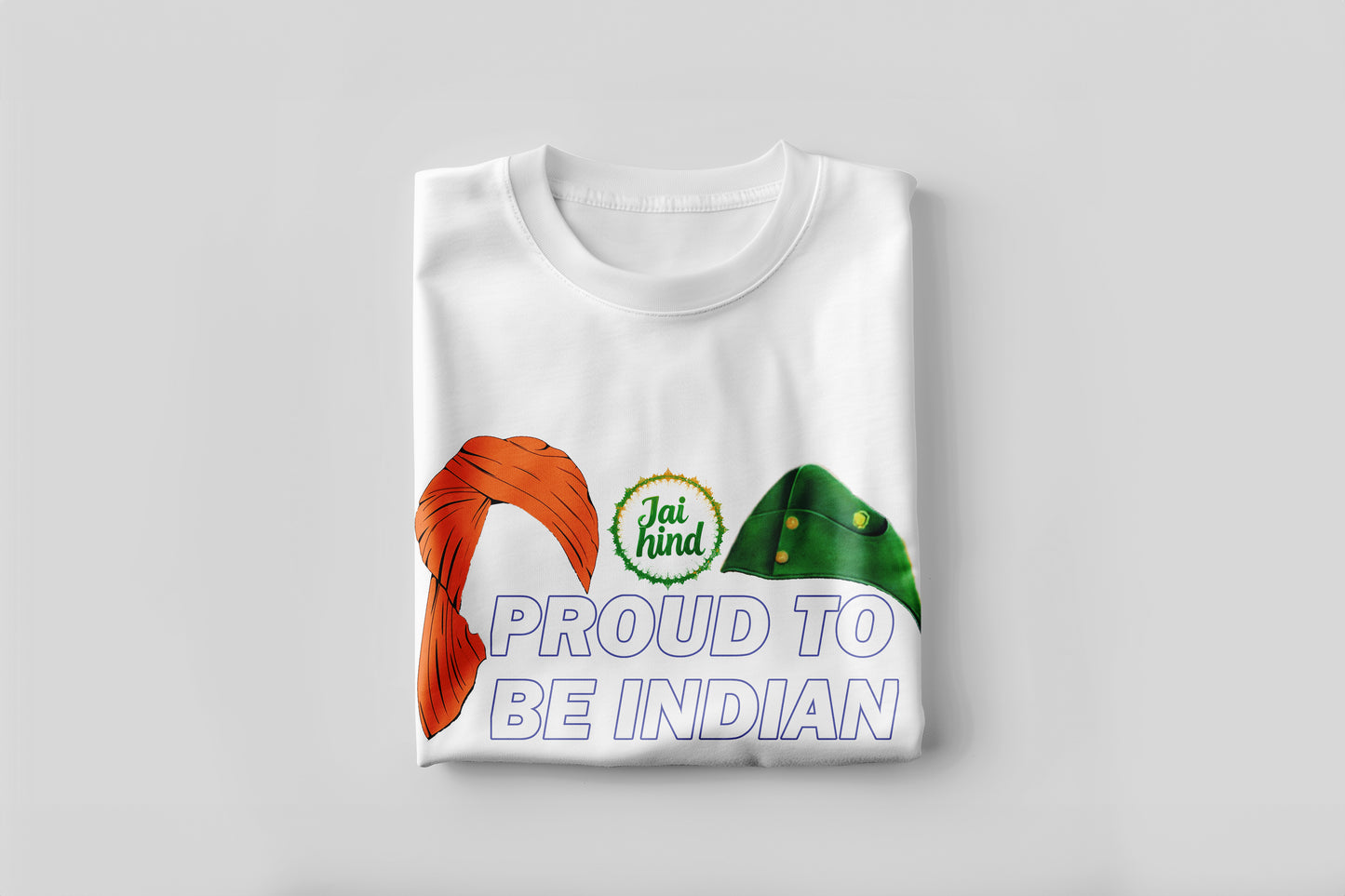 Men's Premium Cotton Republic Day T-Shirt
