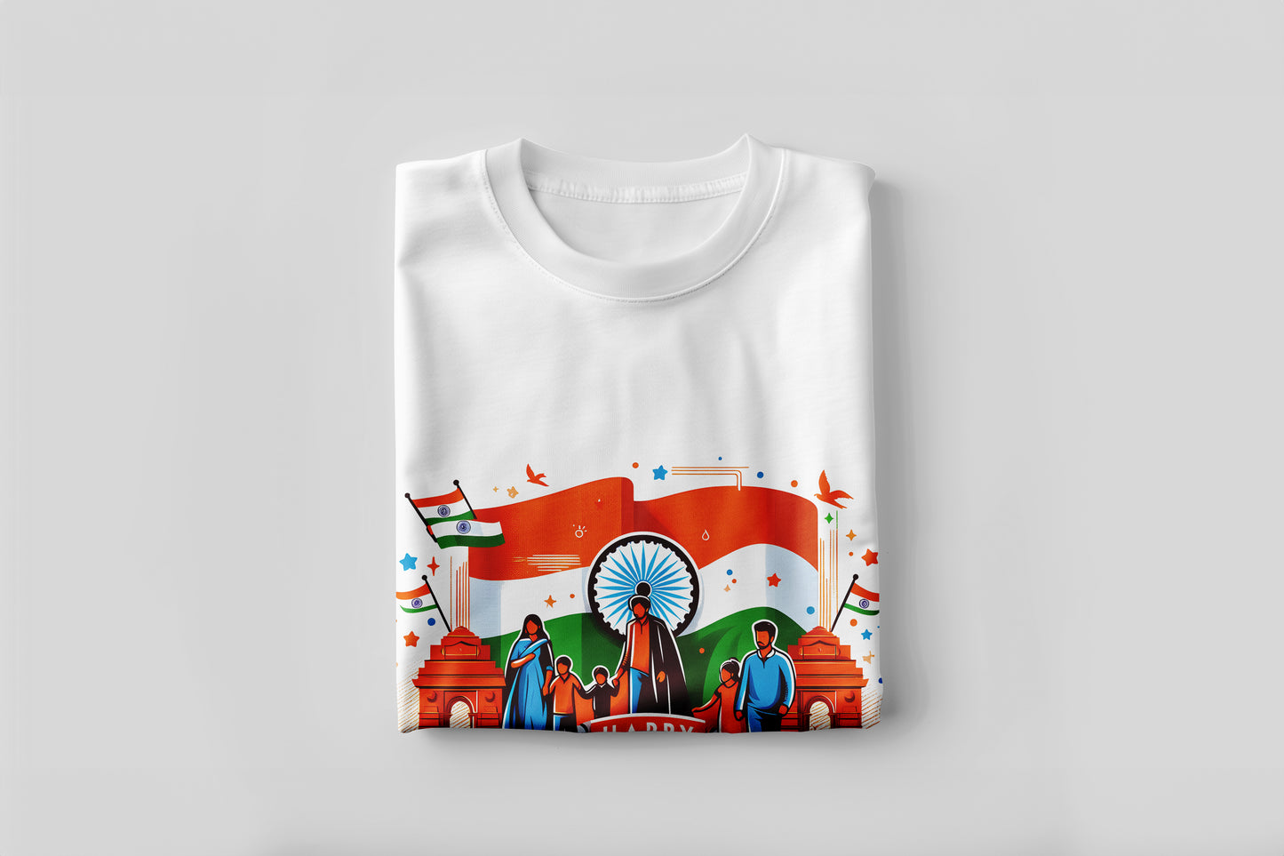 Men's Premium Cotton PATRIOTIC Day T-Shirt