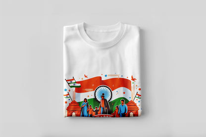 Men's Premium Cotton PATRIOTIC Day T-Shirt