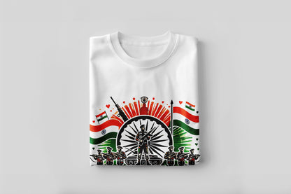 Men's Premium Cotton PATRIOTIC Day T-Shirt