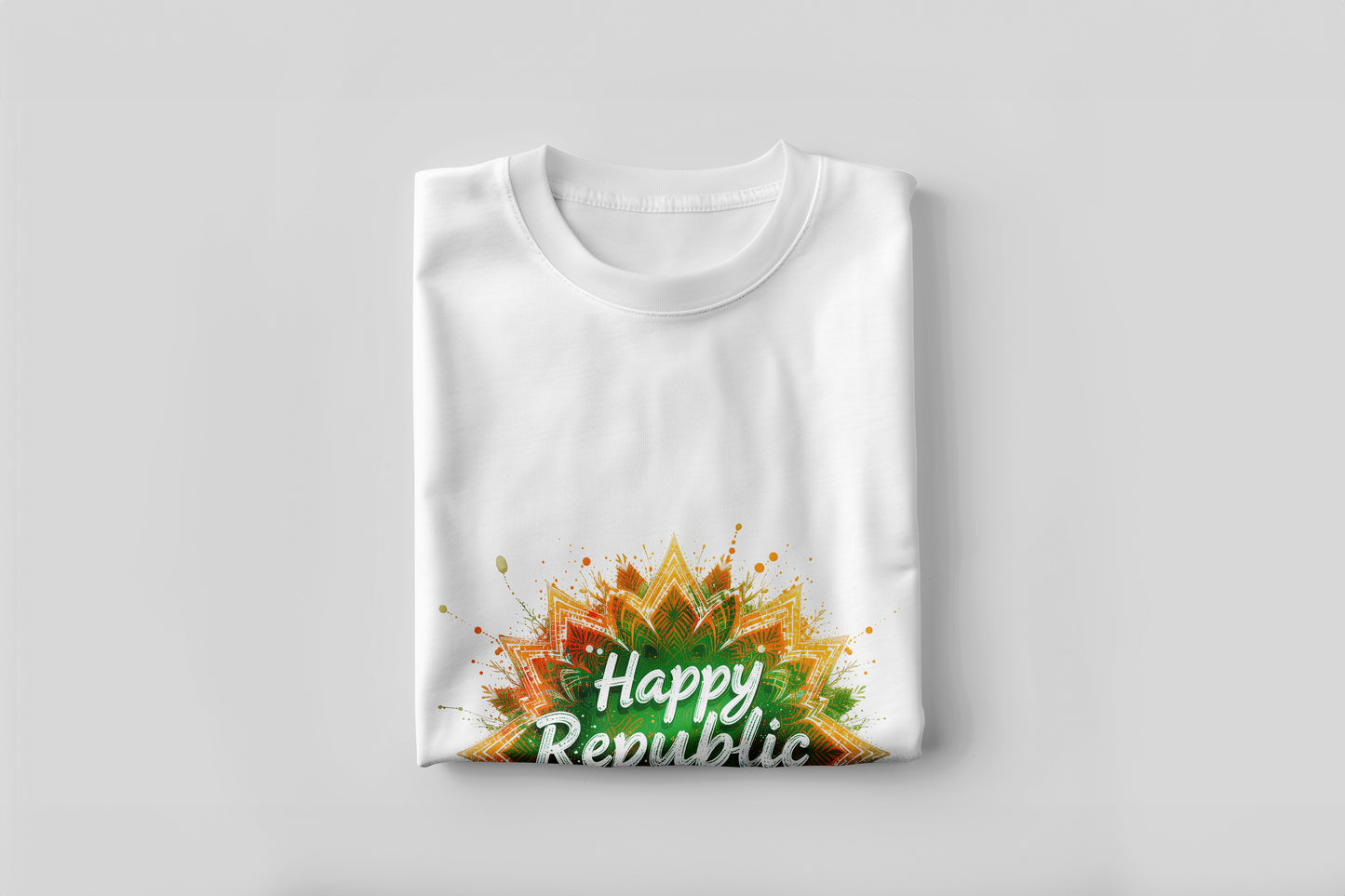 Men's Premium Cotton Republic Day T-Shirt