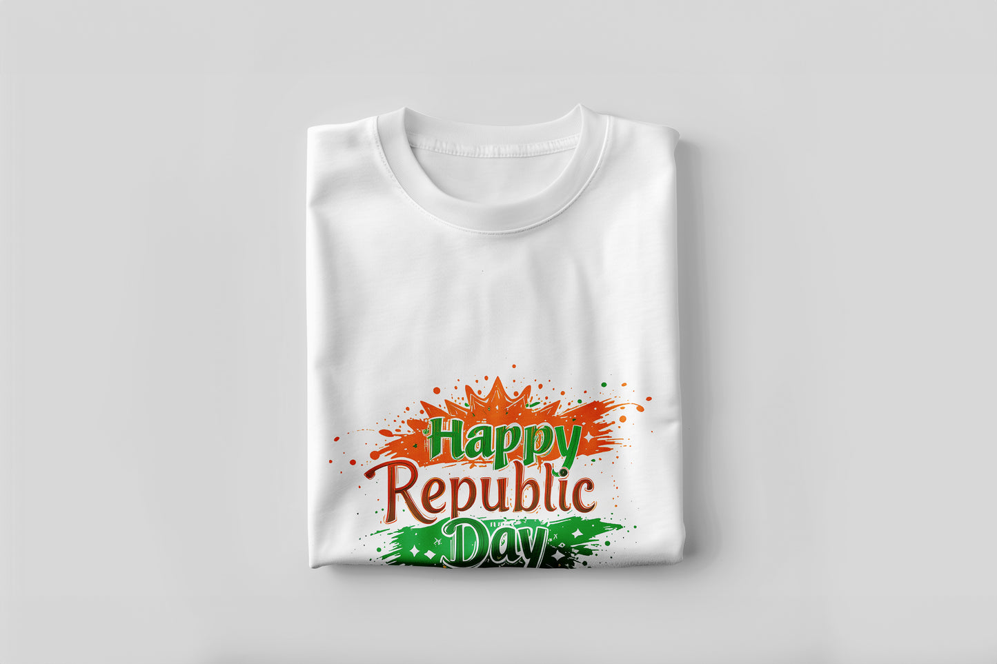 Men's Premium Cotton Republic Day T-Shirt
