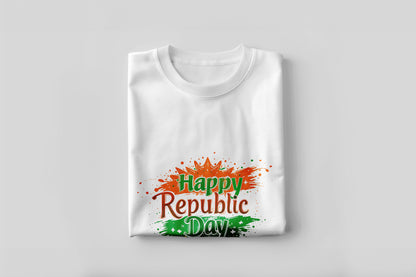 Men's Premium Cotton Republic Day T-Shirt