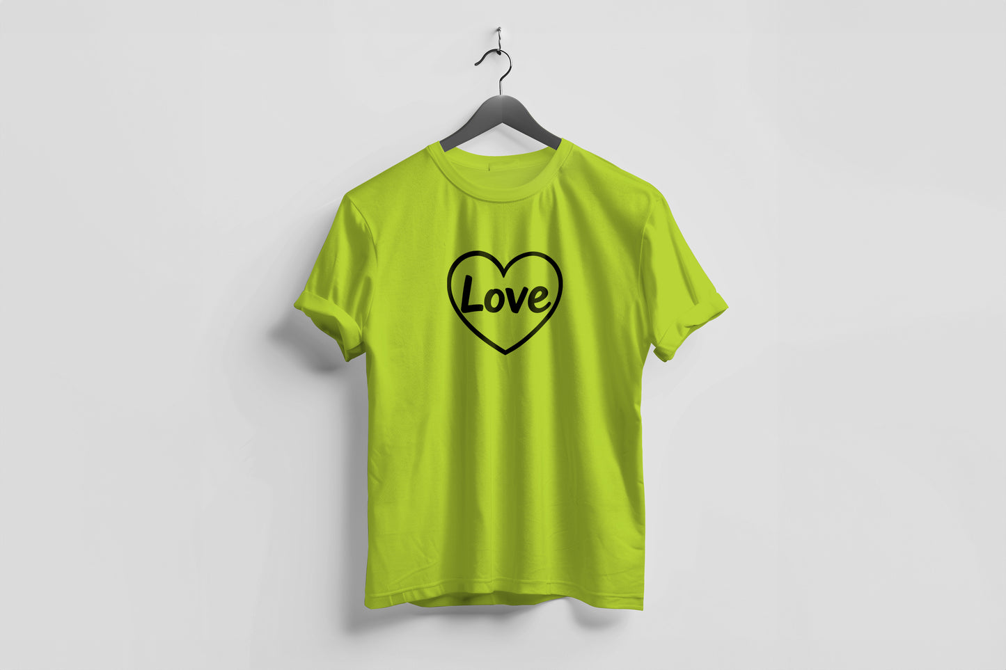 Valentine’s Day Matching Couple T-Shirts – Stylish Half Sleeve Custom Printed Tees for Him & Her – Heart-Themed Romantic Gifts – Premium Cotton Apparel – Perfect Valentine’s Day Gift (Pack of - 2)