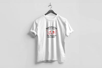 Valentine’s Day Matching Couple T-Shirts – Stylish Half Sleeve Custom Printed Tees for Him & Her – Heart-Themed Romantic Gifts – Premium Cotton Apparel – Perfect Valentine’s Day Gift (Pack of - 2)