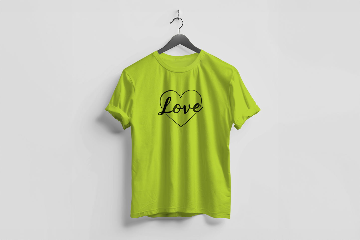 Valentine’s Day Matching Couple T-Shirts – Stylish Half Sleeve Custom Printed Tees for Him & Her – Heart-Themed Romantic Gifts – Premium Cotton Apparel – Perfect Valentine’s Day Gift (Pack of - 2)