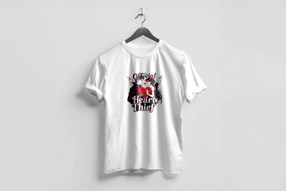 Valentine’s Day Matching Couple T-Shirts – Stylish Half Sleeve Custom Printed Tees for Him & Her – Heart-Themed Romantic Gifts – Premium Cotton Apparel – Perfect Valentine’s Day Gift (Pack of - 2)