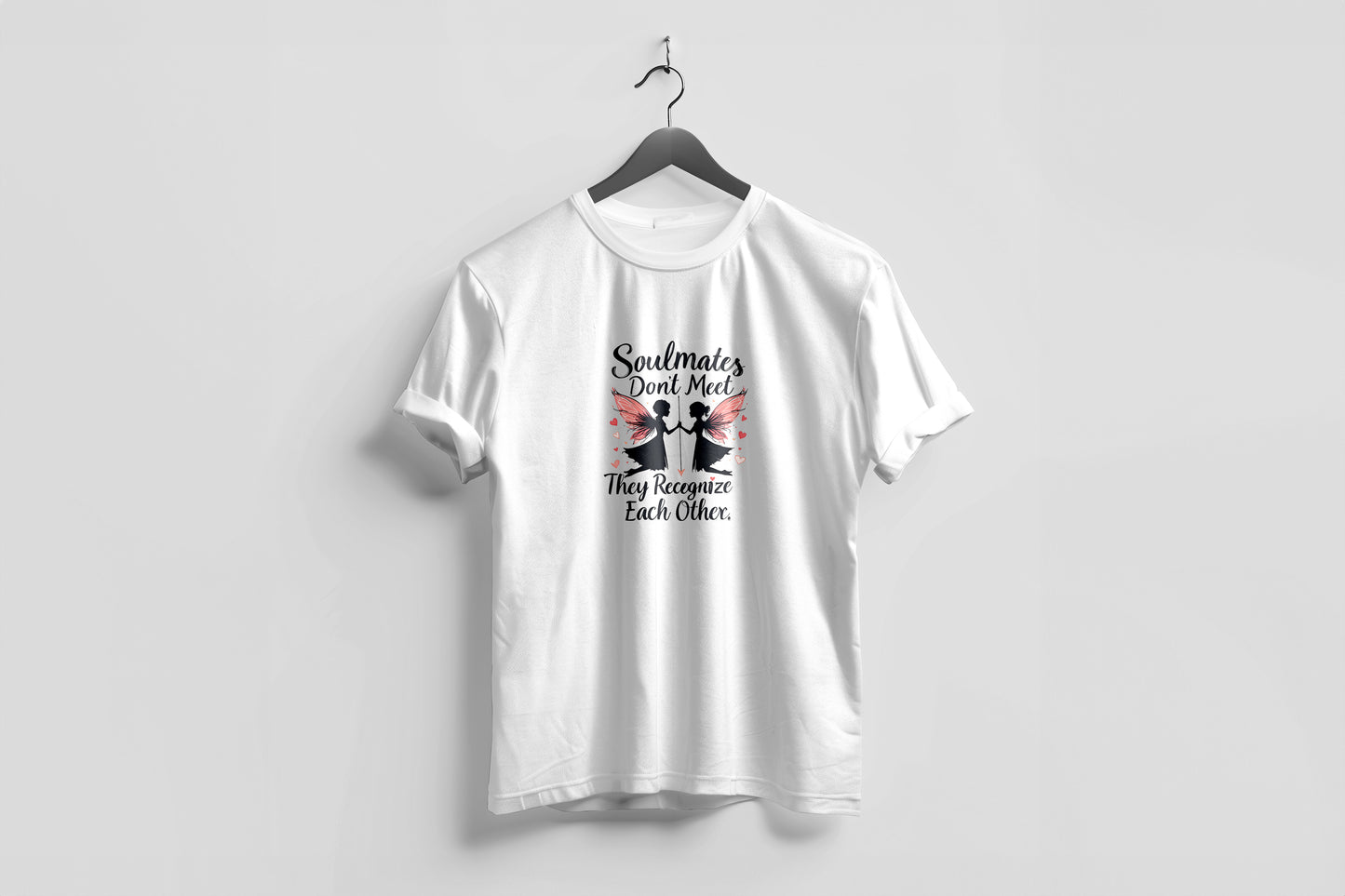 Valentine’s Day Matching Couple T-Shirts – Stylish Half Sleeve Custom Printed Tees for Him & Her – Heart-Themed Romantic Gifts – Premium Cotton Apparel – Perfect Valentine’s Day Gift (Pack of - 2)