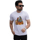 Radha Krishna Printed Cotton T-Shirt | Round Neck | Binayak Store