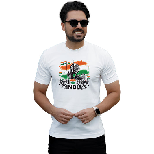 Men's Premium Cotton PATRIOTIC Day T-Shirt