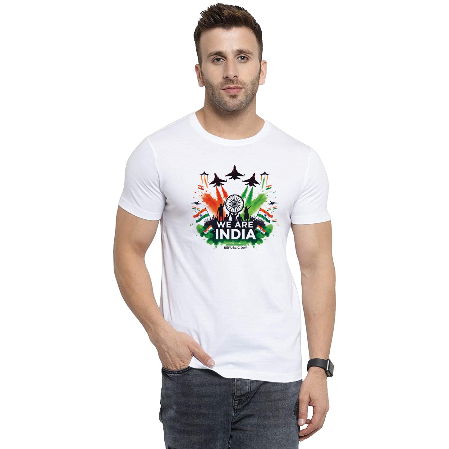 Men's Premium Cotton PATRIOTIC Day T-Shirt