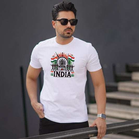 Men's Premium Cotton PATRIOTIC Day T-Shirt