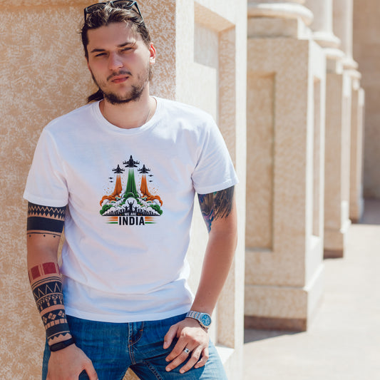 Men's Premium Cotton PATRIOTIC Day T-Shirt