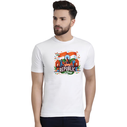 Men's Premium Cotton PATRIOTIC Day T-Shirt