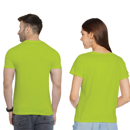Valentine’s Day Matching Couple T-Shirts – Stylish Half Sleeve Custom Printed Tees for Him & Her – Heart-Themed Romantic Gifts – Premium Cotton Apparel – Perfect Valentine’s Day Gift (Pack of - 2)