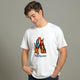 Krishna Typography Printed T-Shirt | Cotton Round Neck | Binayak