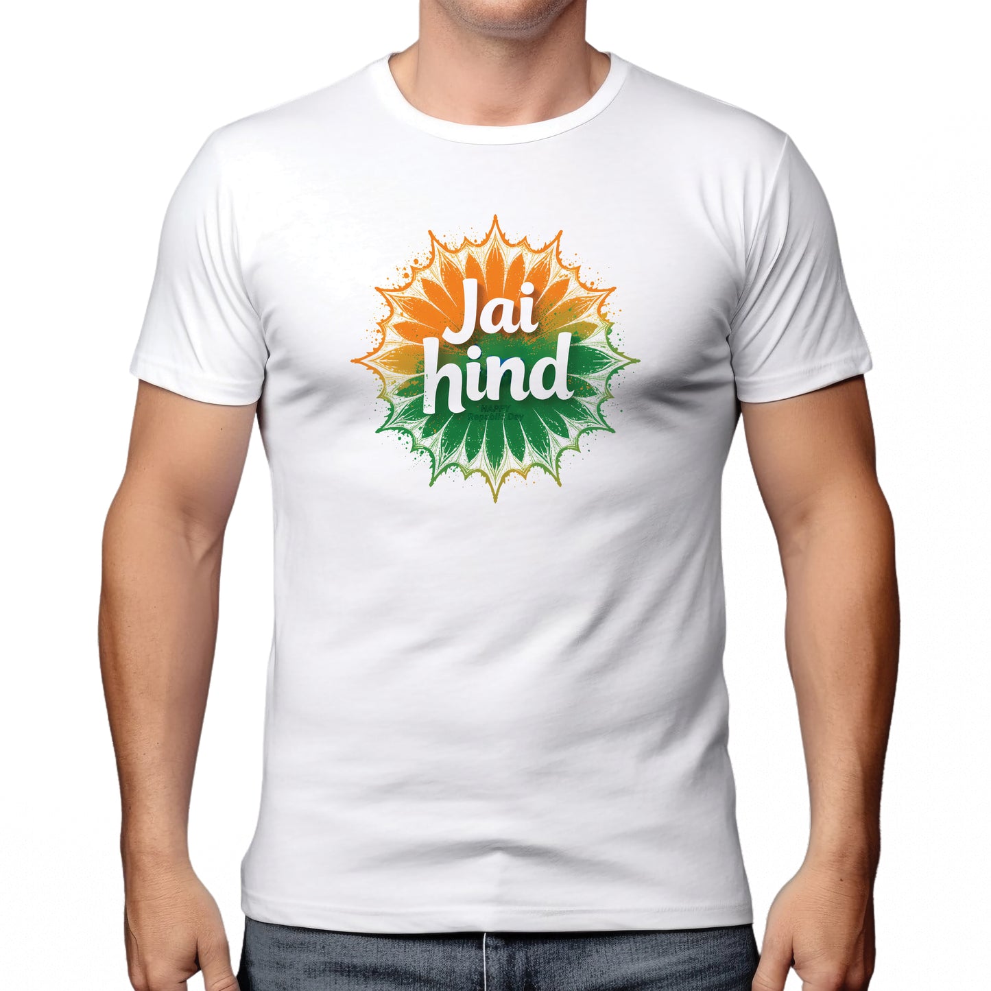 Men's Premium Cotton Republic Day T-Shirt
